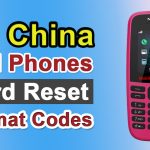 china cell phone reset codes