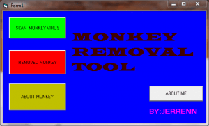 Monkey Virus Removal Tool