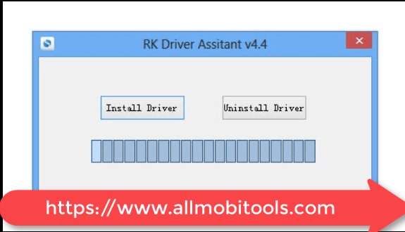 RockChip (RK) Driver Assistant Screenshot