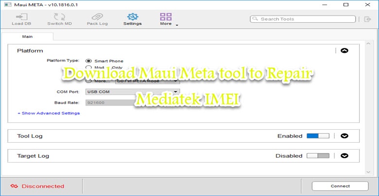 Maui Meta Tool v10.18 Free Download Latest Setup 2024 [MTK IMEI Repair]