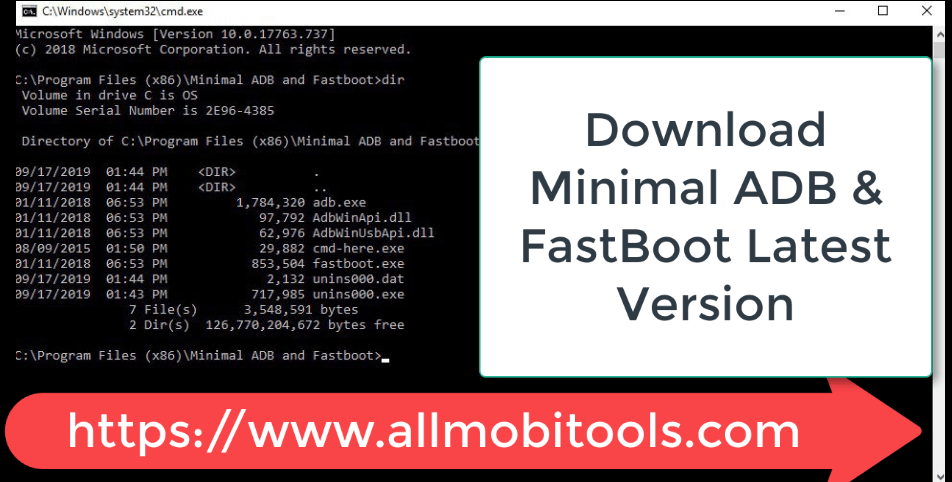 Minimal ADB and FastBoot Tool Download Latest Version 2024