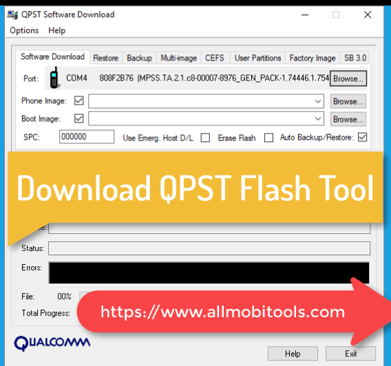 QPST Tool Free Download – Qualcomm Flash Tool (2024) All Versions