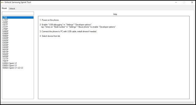Download Samsung Sprint Country Unlock Tool (2024) Latest Version