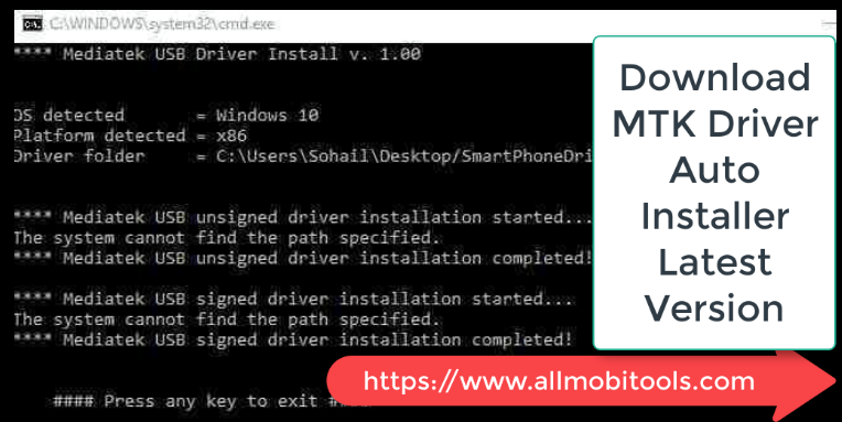 Download MTK (MediaTek) Driver Auto Installer (2024) for Windows 7/9/10