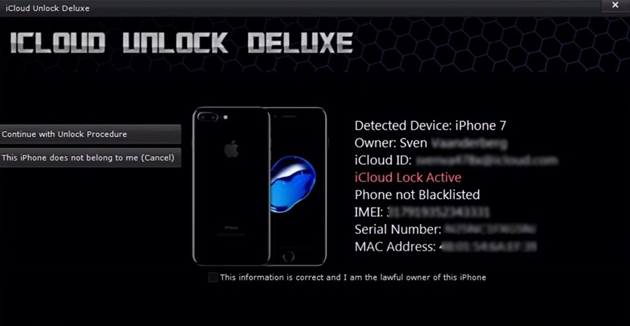 iCloud Unlock Deluxe