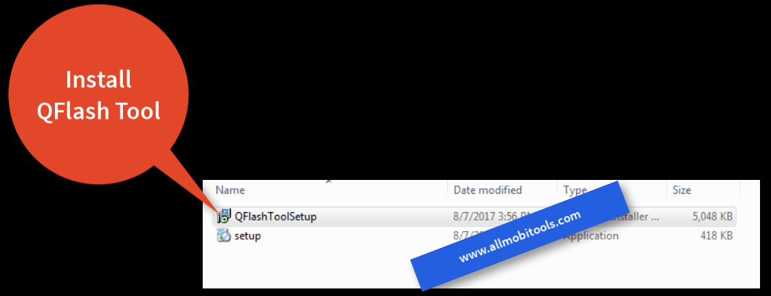 Install the flash tool