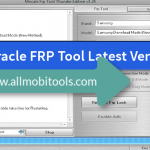 Miracle FRP Tool Setup