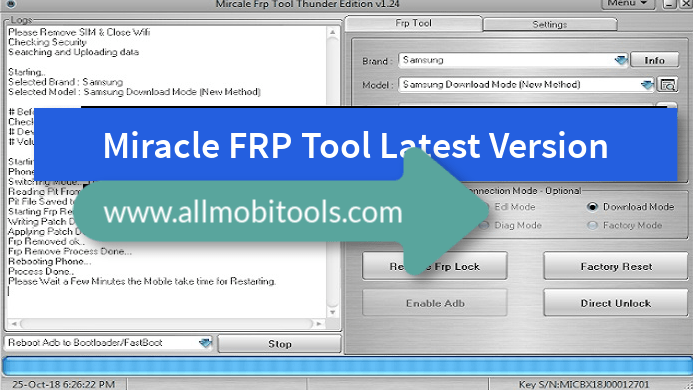 Miracle FRP Tool Download Latest Setup v2.03 (2024) New Update