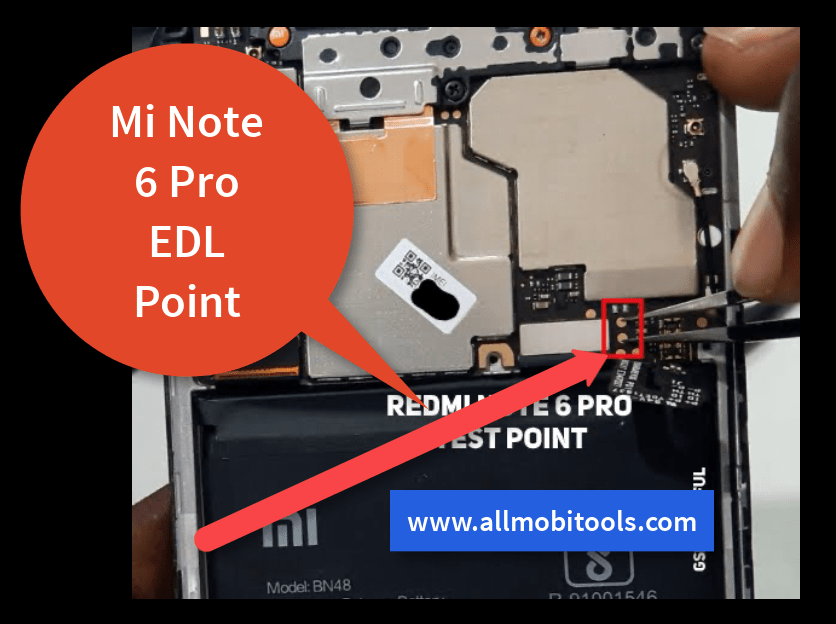 Xiaomi Redmi Note 6 Pro EDL Point – Mi Note 6 Pro EDL Mode