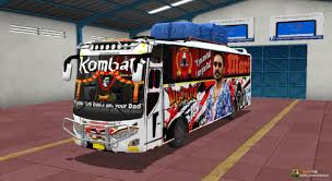 Komban Bus Skin Download 2024 Livery for Bus Simulator Indonesia