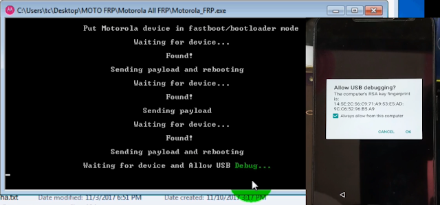 motorola frp bypass tool