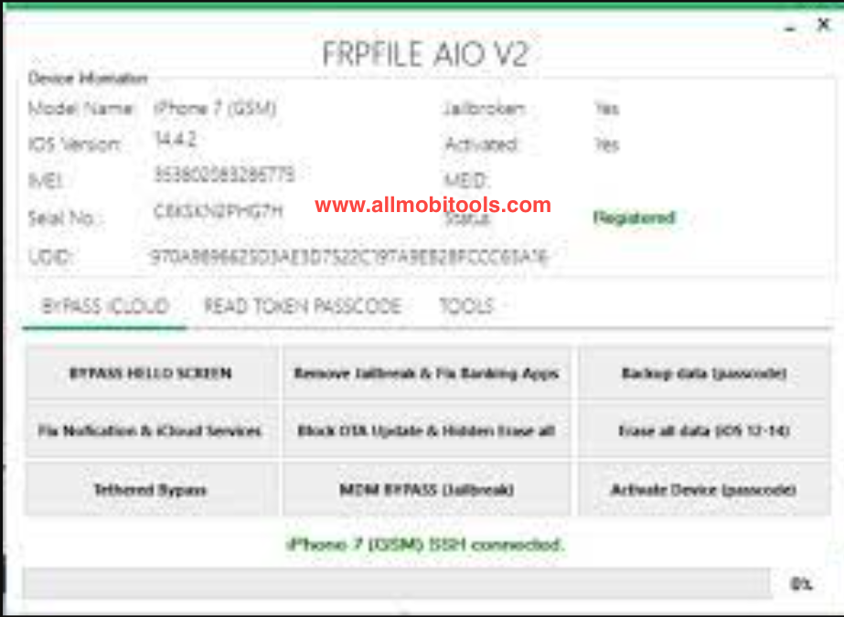 iFrpfile All In One Tool AIO v2.8.6 Download Latest 2024 (iCloud Bypass)