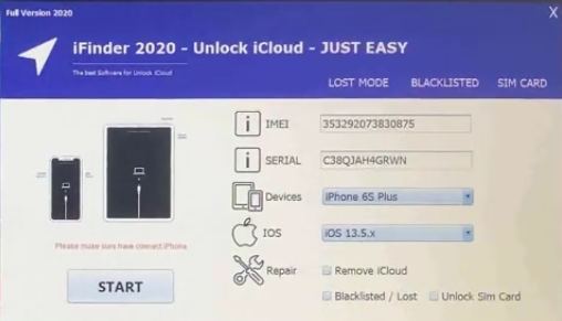 iFinder Download Latest Version 2024 (iCloud Unock Tool)