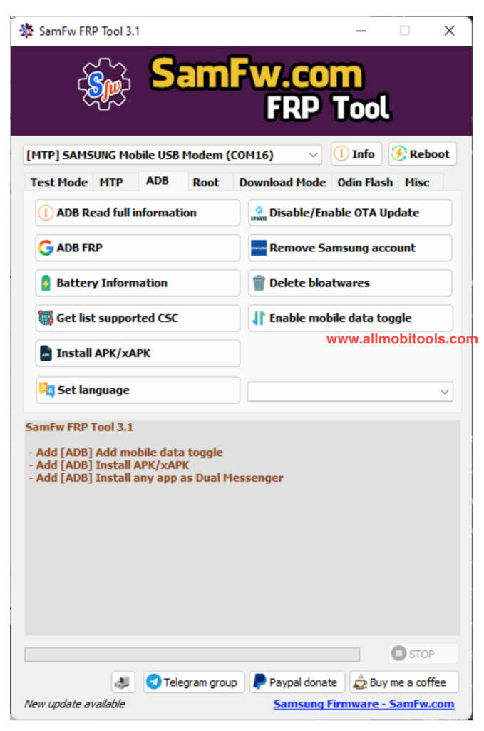 samfw frp tool