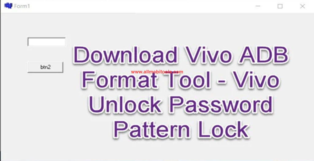 vivo adb format tool