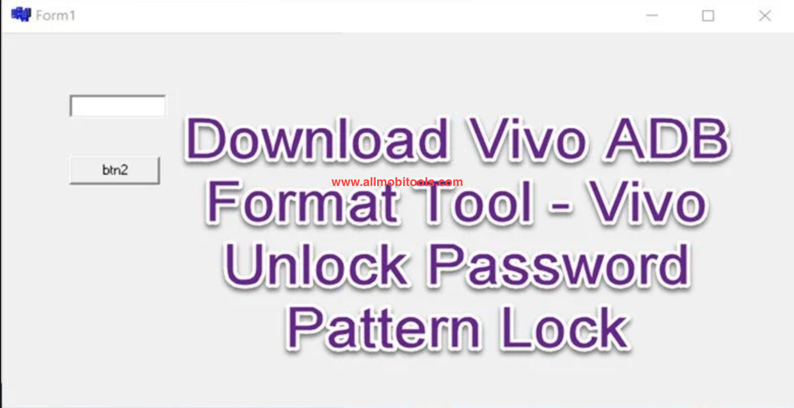 Vivo ADB Format Tool Download Latest 2024 | Bypass Vivo FRP & Pattern